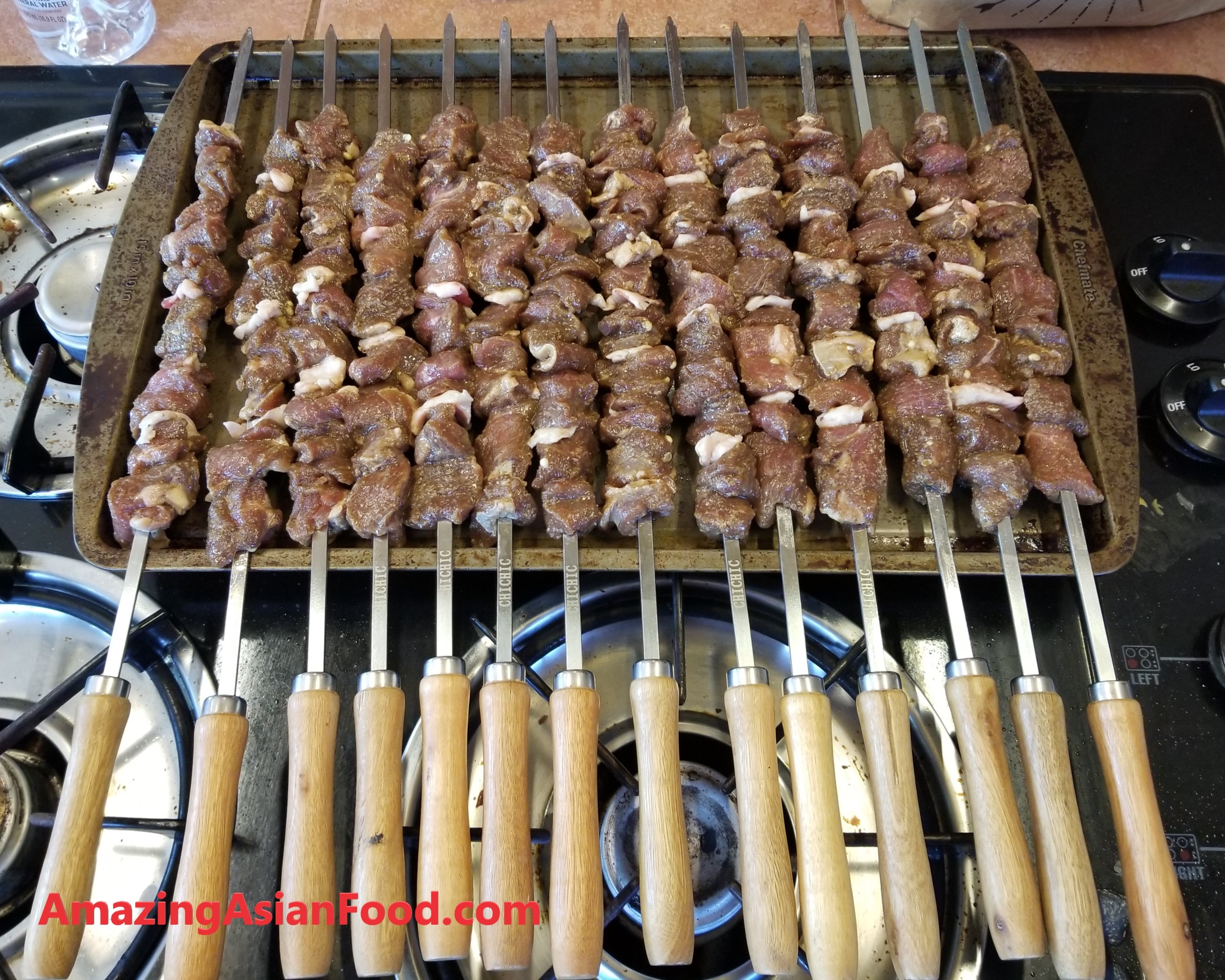 Xinjiang Lamb Skewers Recipe - AmazingAsianFood