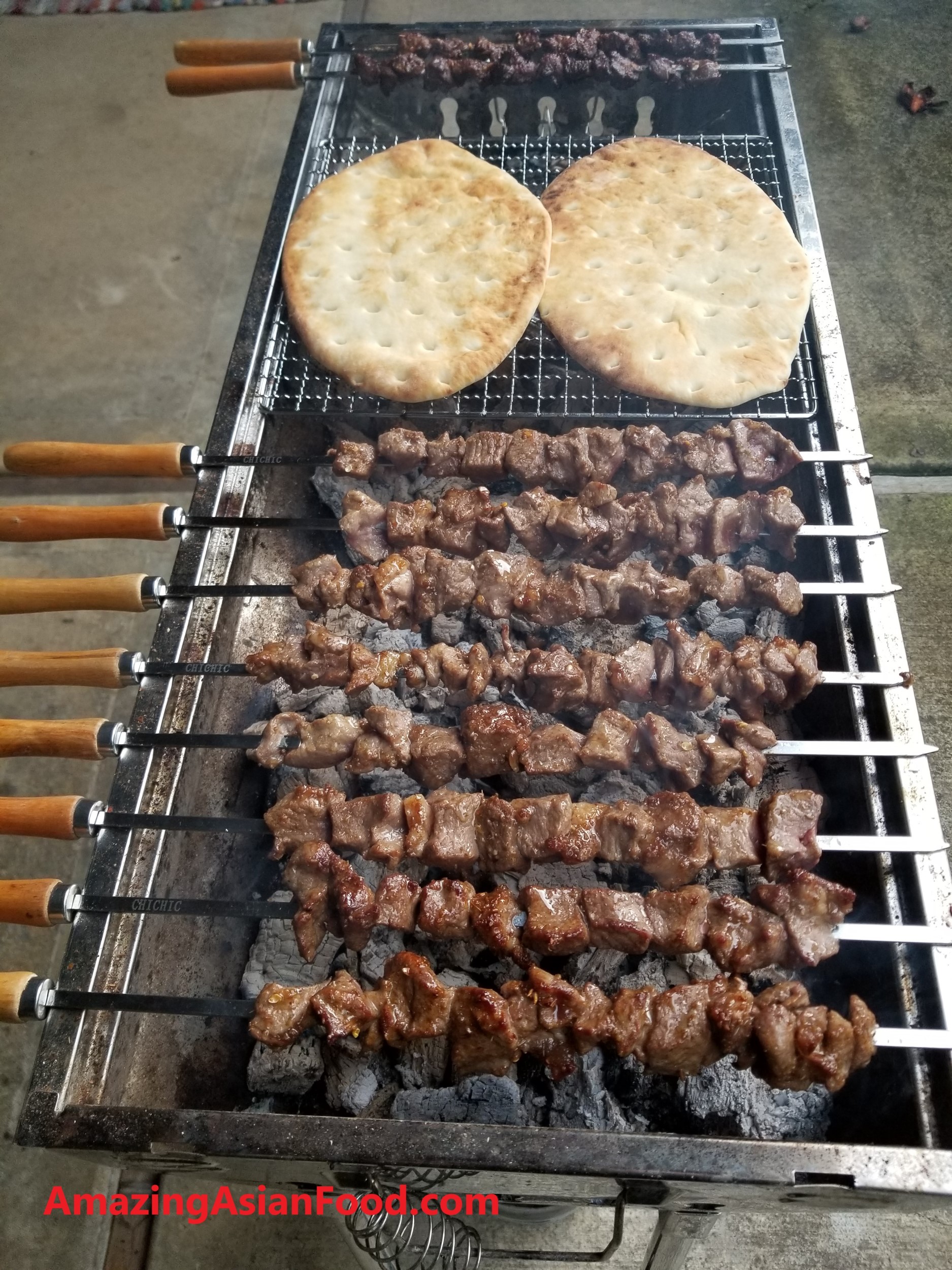 Xinjiang Lamb Skewers Recipe - AmazingAsianFood